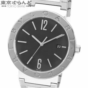 101719093 ブルガリ BVLGARI ブルガリブルガリ ウォッチ 102928 BB41S ブラック SS 保証書付き 腕時計 メンズ 自動巻 オートマチック