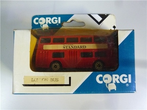 CORGI コーギー LONDON BUS ロンドンバス ミニカー おもちゃ 模型 未開封品　箱と中身に経年劣化 日焼け 古い 匿名配送 送料無料