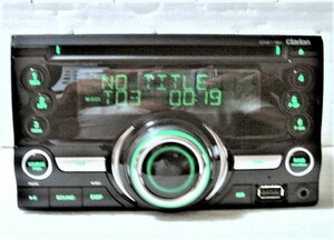 ★★　クラリオン　PT-３４３１U　(CX２１１BK)　CD/USB/AUXプレーヤー　完動美品　★★