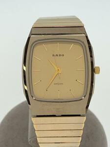 RADO◆クォーツ腕時計/アナログ/ステンレス/GLD/GLD/SS/132.9505.3