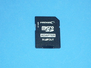 micro SD adapter マイクロ　SD アダプター HIDISK