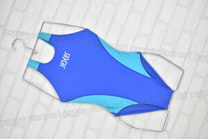 小松ニット製 JEXER ジェクサー スイミング指定 ワンピース水着 女子競泳水着 ブルー サイズS