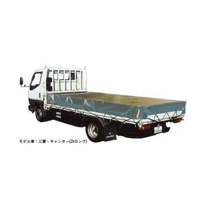 トラックシート 南栄工業 TS-40SW 260cm×445cm 中型トラック用 荷台用シート ゴムバンド付 SW シルバー [代引き可]