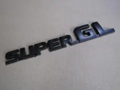 HIACE SUPER GL MAD BLACK ブラック ABS製 エンブレム