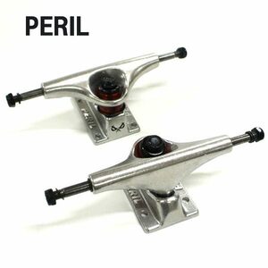 値下げしました！PERIL/ペリル PERIL TRUCK 7.625 SILVER スケートボードトラック スケボー SK8 [返品、交換及びキャンセル不可]