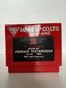 50台限定 アイドロン EIDOLON メイクアップ MAKE UP 1/43 FERRARI TESTAROSSA 1st ver. 1984 Red BBS Wheels フェラーリ