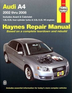 整備書 AUDI A4 2002-2008 アウディ 整備 修理 サービス マニュアル リペア リペアー 要領 ^在