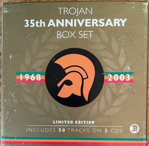 3CD V.A./Trojan 35th Anniversary Box Set studio one 1 treasure isle ska rocksteady skatalites roland alphonso don drummond gaylads