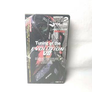F04212 VHS ビデオテープ 販売専用品 OPTION2 VOL.36 EVOLUTION VⅡ SPECIAL チューニング オブ エボリューション セブン 70分 三栄書房