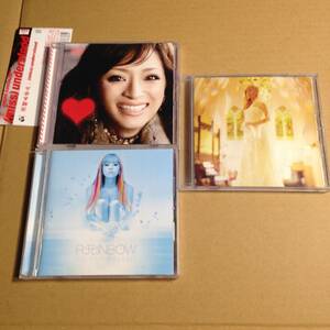 浜崎あゆみ CD 3枚セット M （remix 含む） シングル CDS アルバム rainbow (miss)understood M愛すべき人