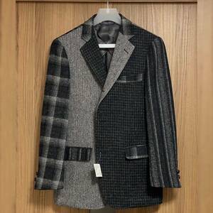 定価12万1000円 即決 ブルックスブラザーズ Brooks Brothers 丸の内店 限定 クレイジー HARRIS TWEED ハリスツイード ジャケット REGENT 38