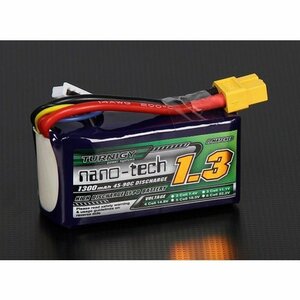 Turnigy nano-tech 14.8V 1300mAh 45C90C リポ