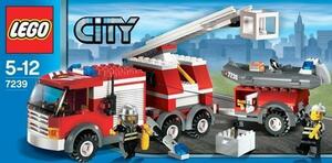 LEGO 7239　レゴブロックCITY消防