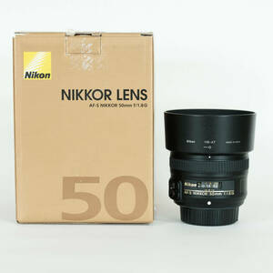 [美品] Nikon AF-S NIKKOR 50mm f/1.8G / ニコンFマウント / フルサイズ