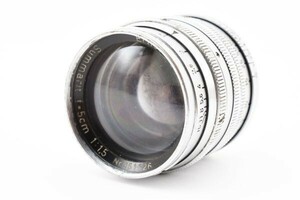 ★☆Leica Summarit ズマリット 50mm F1.5 Lマウント #5924☆★