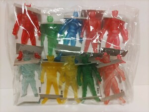 仮面ライダー クウガ アギト 龍騎 非売品 クリアフィギュア ラバー