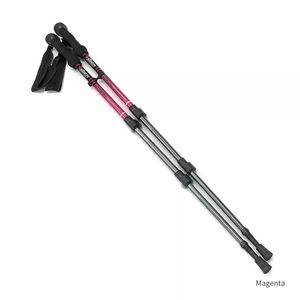 特価￥2999～！★アルバートル*トレッキングポール/AL-TIP2210 100～125cm(収納58cm)マゼンタ