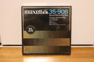 【貴重な新品未開封】 maxell オープンリールテープ UD XL 35-90B 7号 マクセル プラスチックリール