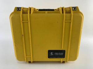 1000円~■★PELICAN★ペリカン 1400 CASE PELICAN PRODUCTS TORRANCE CA USA ハードケース イエロー 現状品★okoy2715008-331★t9292