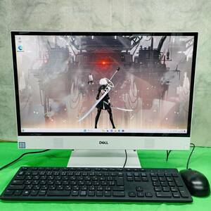 タッチパネルDell Inspiron 3280 AIO 一体型デスクトップ WIindows11Home i3 8145U 16GB ストレージ1256GB 21.5型 カメラ有り