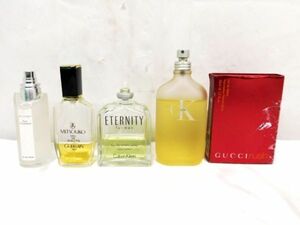 T715★香水 ck one/ETERNITY/BVLGARI/GUCCI rush/MITSOUKO/ 5点 色々 まとめて ★送料590円〜