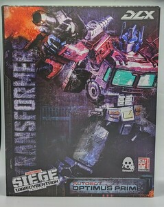 Threezero DLX オプティマスプライム SIEGE トランスフォーマー シージ ウォー・フォー・サイバトロン・トリロジー スリーゼロ 中古