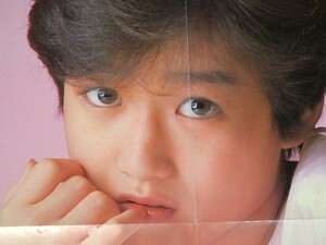 ★ポスター　岡田有希子さん/両面ユッコ　GORO/小学館/1985