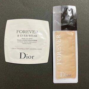 ディオール Dior ディオールスキン フォーエヴァー サンプル リキッドファンデーション コスメ　お試し　　DIOR