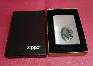 Zippo/ジッポー　インディアン ニューサウスウエスト エンブレム　イーグル　2000年製　メタル貼り　Eagle　INDIAN