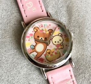 リラックマ 腕時計 稼動品 ウォッチ Rilakkuma キイロイトリ 熊 クマ 好きに サンエックス レディース キッズ 共用 シェア