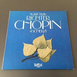 [e33]/ 独盤 LP /『ショパン：4つのスケルツォ / リヒター / Chopin:4 Scherzi / Richter』/ 25 068 MK