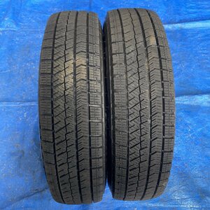 [24T00346S] 145/80R12 ブリヂストン BLIZZAK VRX2 2022年製 スタッドレスタイヤ 2本