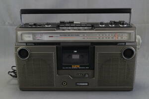 HITACHI FM AM ステレオカセットコーダー TRK-5280　ジャンク品　/　昭和レトロ　ラジカセ　PERDISCO　2WAYスピーカーシステム　日立