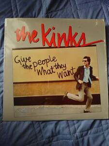 Kinks [Give the People What they Want]　キンクス/ギヴ・ザ・ピープル～　USオリジナル　シュリンク　カット盤