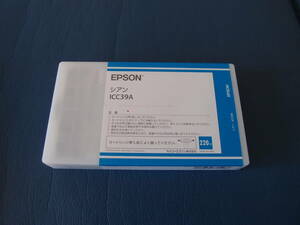 【使用済】EPSON 純正　ICC39A　空カートリッジです。