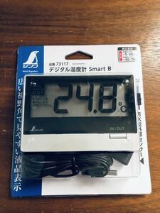 送料無料◆シンワ測定 デジタル温度計 Smart B 室内・室外・防水外部センサー 73117 新品