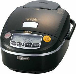 (中古品)ZOJIRUSHI 圧力IH炊飯ジャー 【5.5合炊き】 プライムブラック NP-ST10-BP