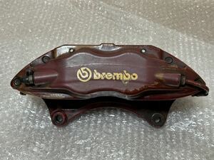 三菱純正 ランサーエボリューション ブレンボ フロントキャリパー×１ 補修用に ♪ LANCER evolution brembo ブレンボ ブレNO754