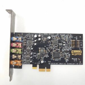 1円 PC堂1【ジャンク】 Creative Sound Blaster Audigy Fx SB1570 【訳あり】 MW00212