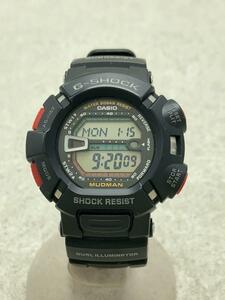 CASIO◆クォーツ腕時計・G-SHOCK/デジタル/BLK