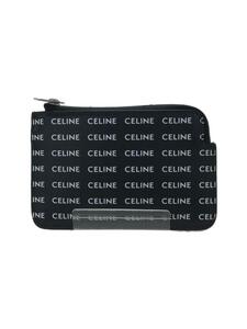 CELINE◆コインケース/PVC/BLK/総柄/レディース/10B772DTN