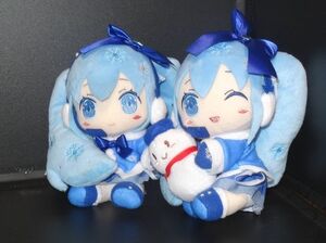 雪ミク ぬいぐるみ 2012 全２種 ふわふわコート 初音ミク