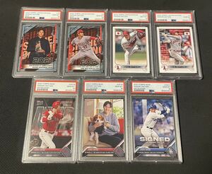 TOPPS NOW 大谷翔平 PSA10 MLB Shohei Ohtani スポーツカード 7点セット