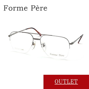 【度付きレンズ込み】アウトレット 14 Forme Pere outlet sale セール 眼鏡 めがね 伊達眼鏡