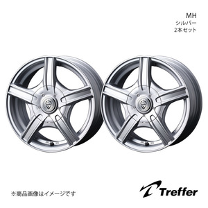 Treffer/MH ハイゼットカーゴ S320系 ホイール2本セット【12×4.0B 4(マルチホイール)-100・110・114.3 INSET42 シルバー】0033586×2