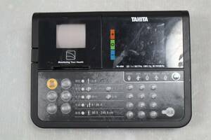 D0515 h L TANITA タニタ デュアル周波数 体組成計 DC-430A ポールタイプ 体重計 本体のみ