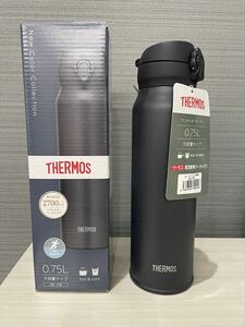 未使用 サーモス THERMOS JNL-756 水筒 スモークブラック 0.75L ボトル ステンレス構造 保温・保冷 真空断熱ケータイマグ ベストセラー