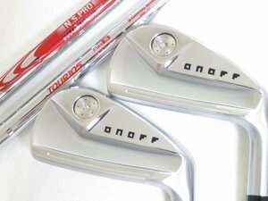 オノフ　KURO　黒　FORGED　2024　5本　モーダス3 TOUR105　FLEX=S　アイアンセット