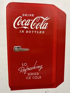 【新品・未開封】コカ・コーラ Coca-Cola ミニ冷蔵庫 Nostalgia RRF300SDBCOKE 3.2 Cubic Foot Refrigerator with Freezer Compartment