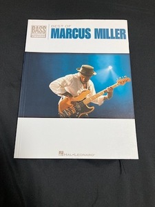 即決 ベーススコア　BEST OF MARCUS MILLER　ベスト・オブ・マーカス・ミラー　BASS RECORDED VERSIONS　HAL.LEONARD　楽譜 タブ譜　